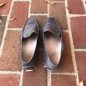 PIKOLINOS gray leather flats/loafers size 7 US 37 EU